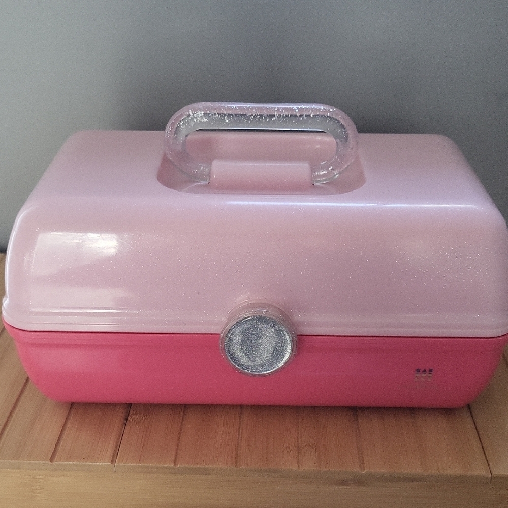 Ulta Caboodles Beauty Pink Cosmetic Organizer